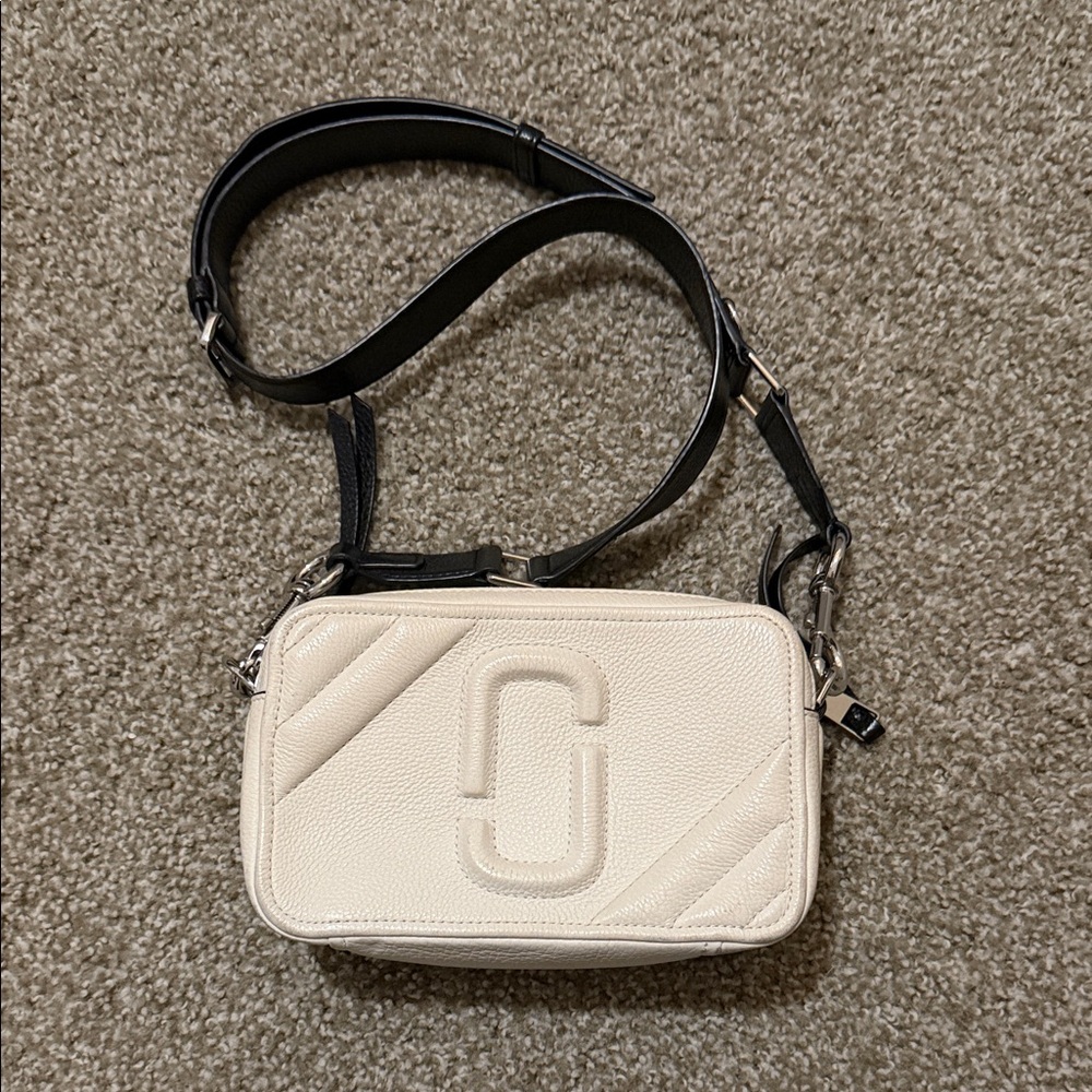 Stylish Cream Crossbody Bag